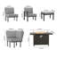 Ensemble de conversation pour patio pour 8 personnes avec table d'extérieur LP-112292452
