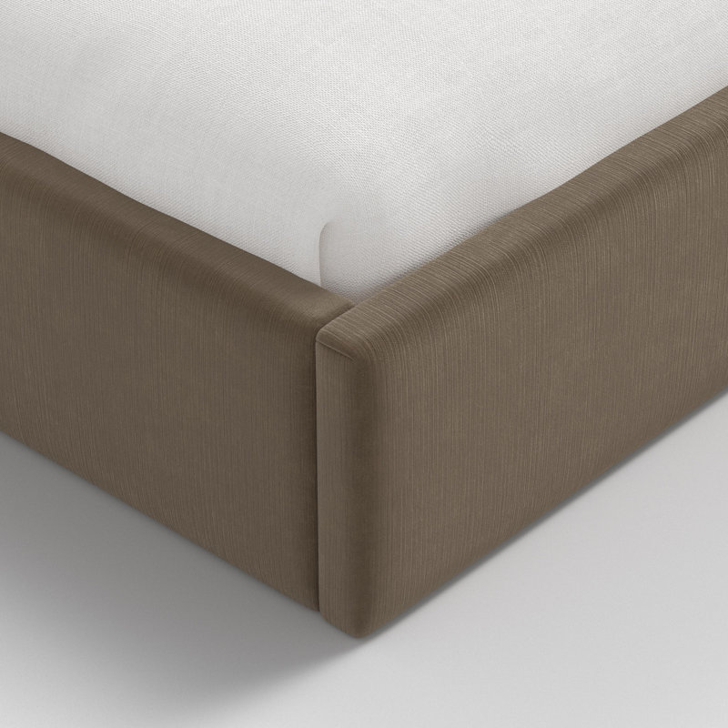 Perigold Upholstered Bed, Queen, Brown