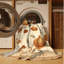 Tapis oriental vintage lavable à la machine Crewe-514504851
