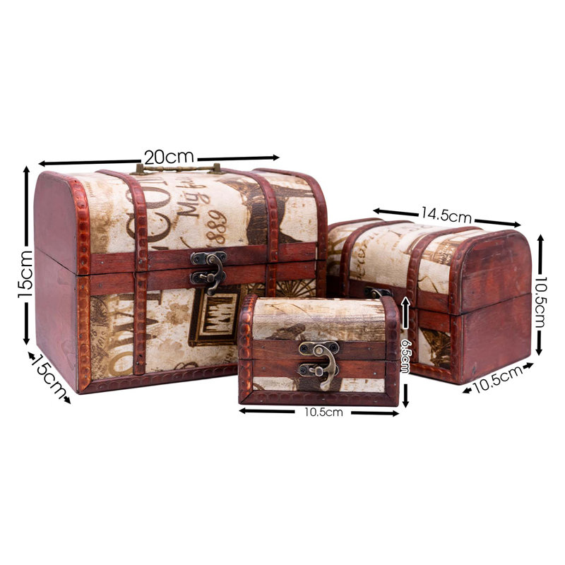 Aafreen Wood Travel Case