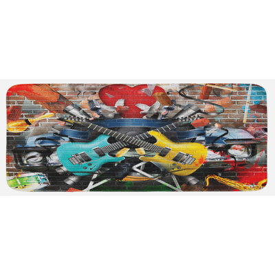 Traditional Polyester Kitchen Mat