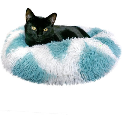 Lit pour chat, lit pour chat pour chat d'intérieur lavable, lit pour chien doux et moelleux pour petits et grands chatons, lits et meubles pour petits chiens