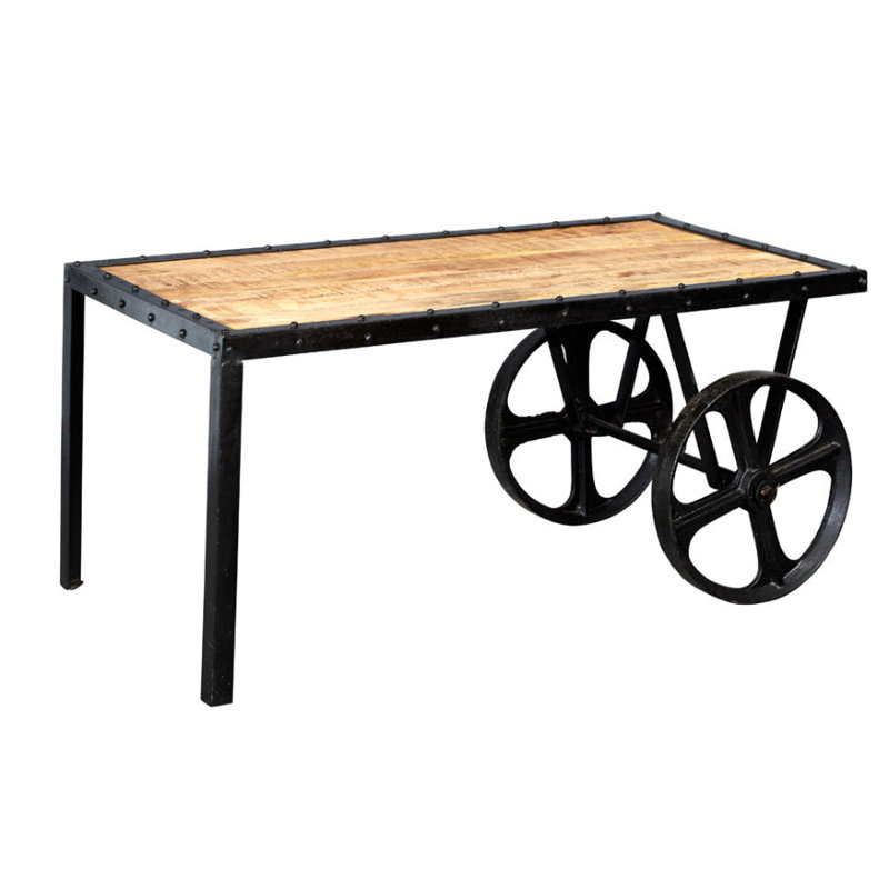 Anaia Wheel Coffee Table
