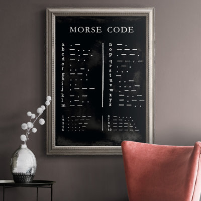" Morse Code Chart "