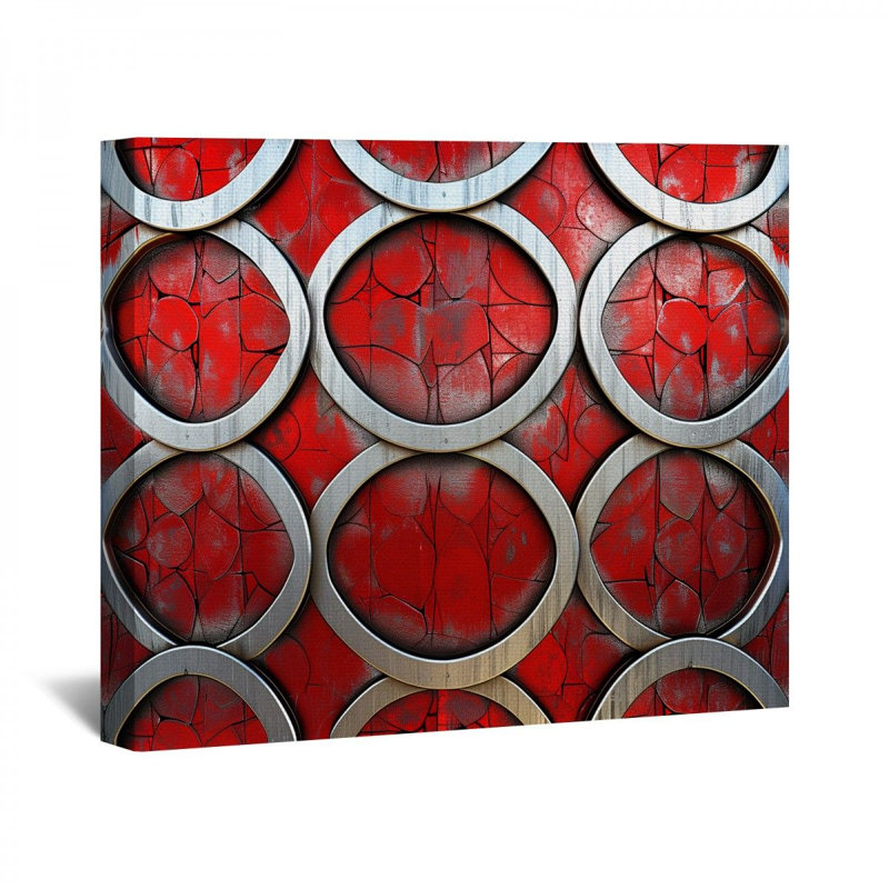 Couches sur toile, H 11 po x l 14 po x P 3 po