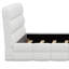 Lit plateforme en tissu d'ameublement-1040509340