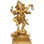 Handmade Brass Dancing Ganesha Statue – 22 Inch Indian Crafted Idol, Abhaya Mudra Blessing, Exquisite Gold Finish for Home, Temple, Festival Decor