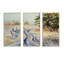 «Snowy Winter Forest Landscape», ensemble d'art mural sur toile encadré champêtre-175274442-175409520