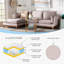 Canapé modulaire en tissu Cantwell Baxton Studio Linanas-2062043893-2062043894