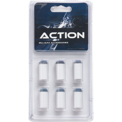 Slip-on Ferrules 6 Tips Pool Cue Accessories in Blue