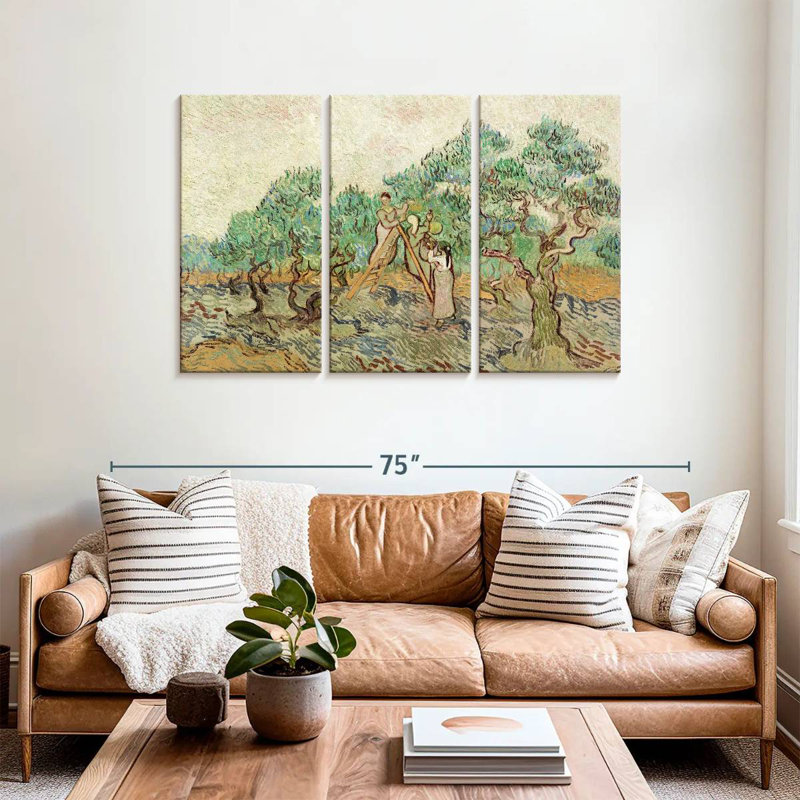 Senne The Olive Orchard, 36" H x 57" W