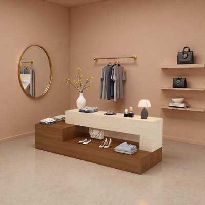 High-end clothing store display cabinet