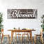 «Blessed Grateful Typographie», reproduction sur toile-322295358