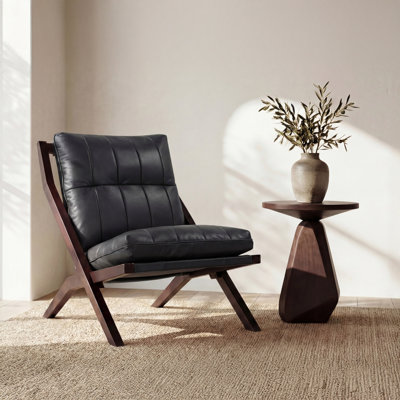 Fauteuil d'appoint Preston - noir