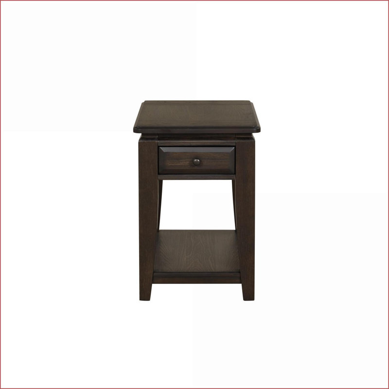 Table basse en pierre naturelle avec base en bois de toffe - pieds robustes et amp; Tablette inférieure fonctionnelle pour le salon
