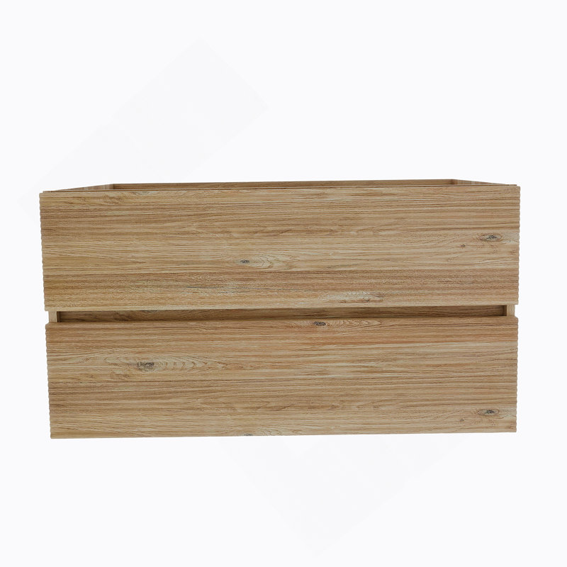 Armoire de salle de bain avec tiroirs doubles, armoire flottante murale pour salle de bain