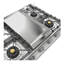 ILVE Professional Plus II 36 inch Built-In Gas Cooktop with Griddle, in Stainless Steel-1089013223