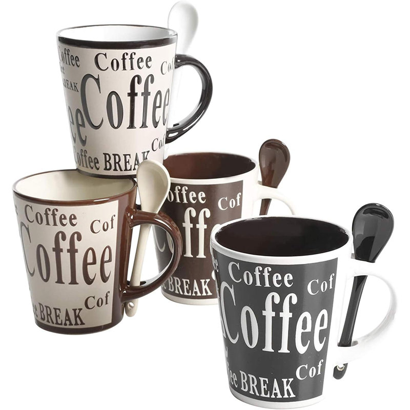 Mr. Coffee Bareggio 8-Piece Mug Set