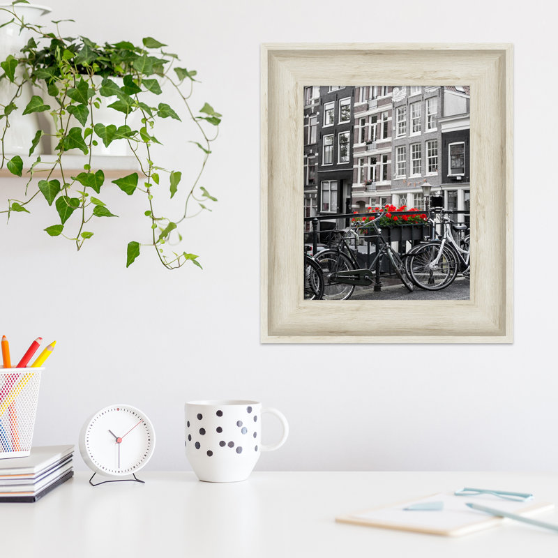 Cadre photo simple en bois Nunnally, 11 po x 14 po