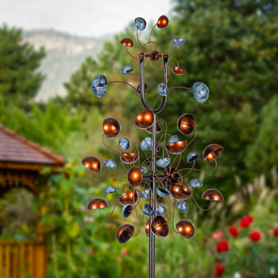 Petal Sphere Wind Spinner, 86in