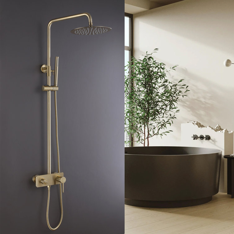 All-In-One Kit With Rough In-Valve Shower Drenching Systempressure Balancing Shower System