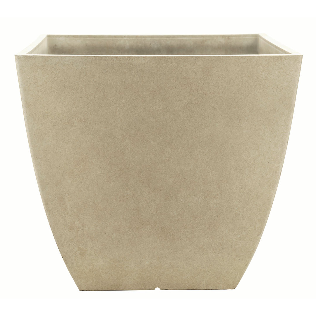 Newland Square Resin Pot Planter Southern Patio® 