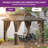 Balconera 10Ft. W X 10Ft. D Aluminum Patio Gazebo With Double Roof