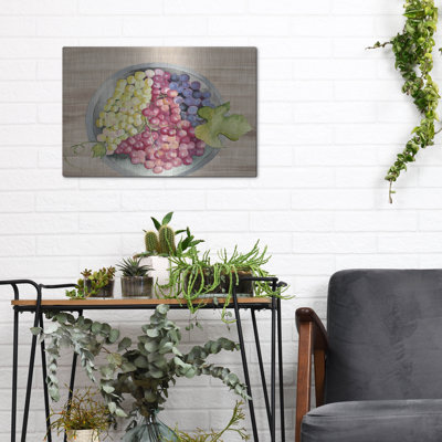 «Bowls Of Fruit 2» par Alicia Ludwig, art mural en métal