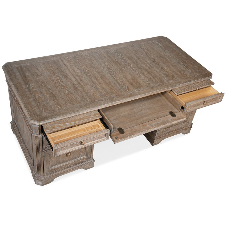 Sutter Junior Executive Desk, 31" H x 72" W x 34" D