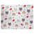 Gris / rouge / rose