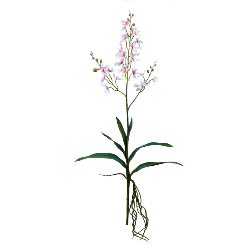 Mini pulvérisation d'orchidée artificielle, Blanc