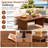 Taloga 6 - Person Patio Conversation Set with Cushions-204859205