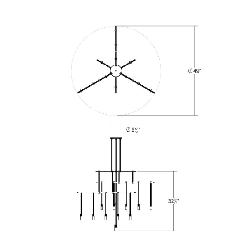 Suspenders® 15 - Light LED Pendant