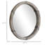 Miroir mural en bois 30,75 po