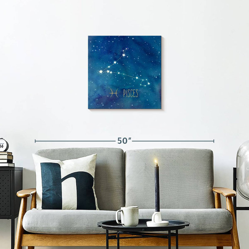 Javetta Star Sign Pisces, 20" H x 20" W