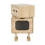 TABLE D'APPOINT ROTATABLE EN MDF