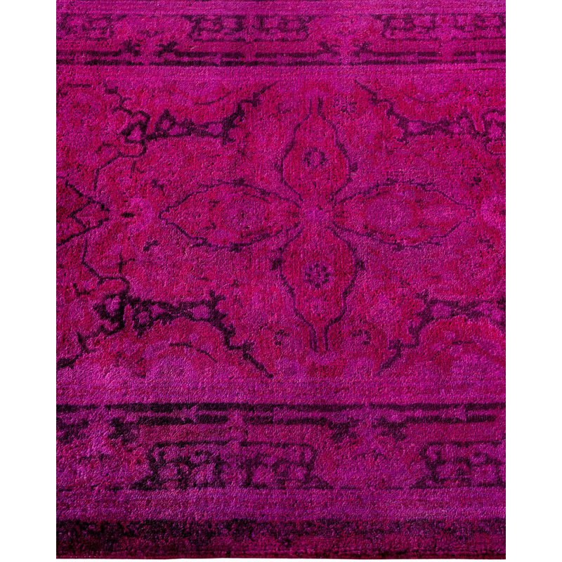 Fine Vibrance One-of-a-Kind 2' 7" X 11' 10" Hand Knotted Area Rug