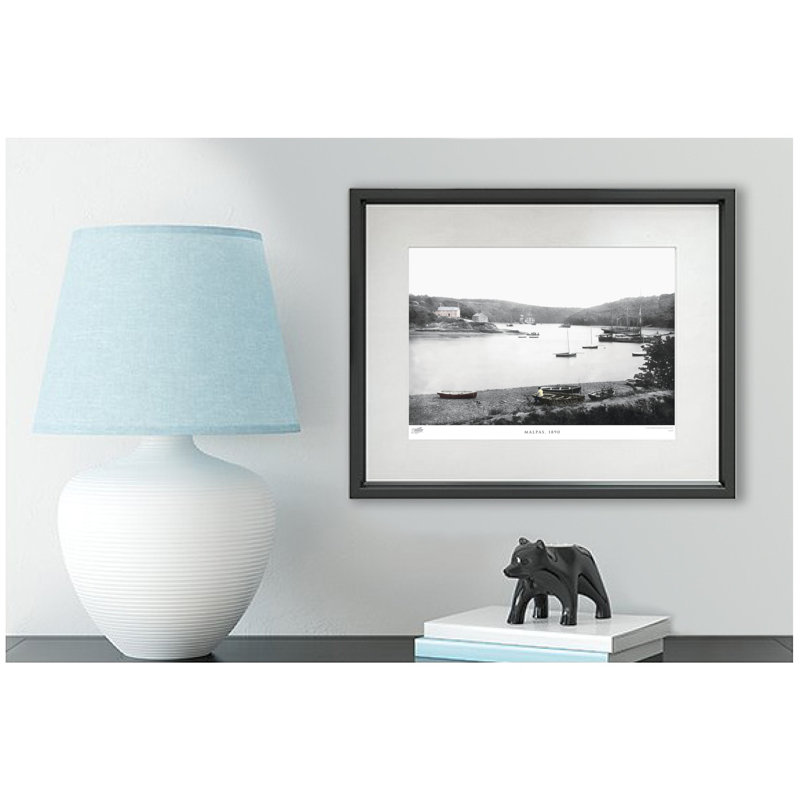 Malpas, 1890 - Single Picture Frame Print, 28cm H x 36cm W x 2.3cm D