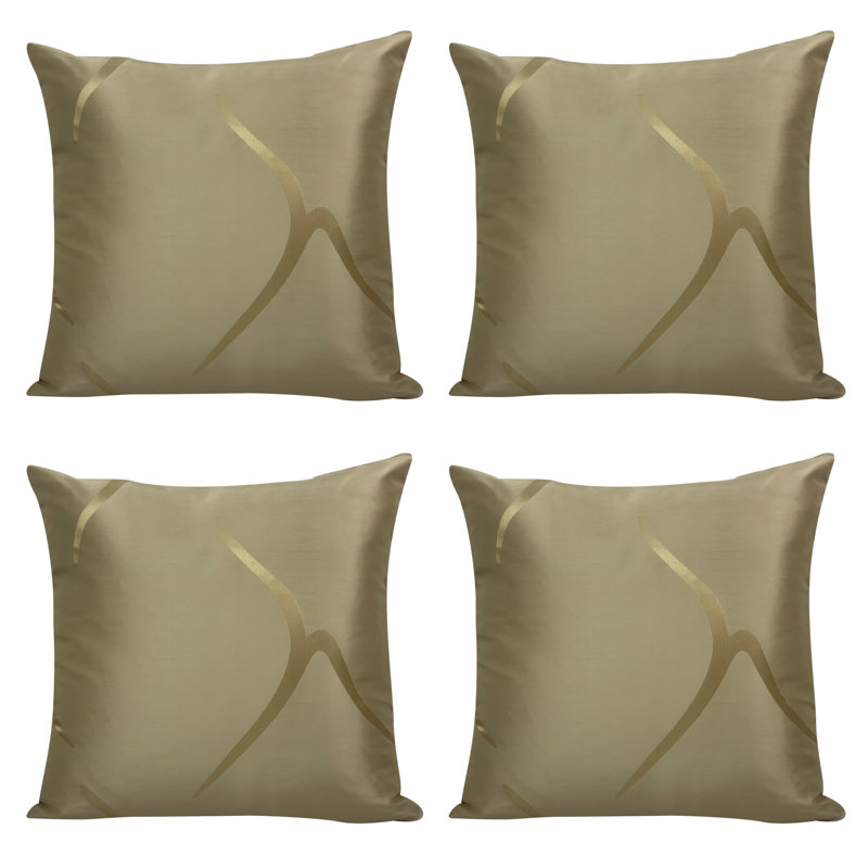 Abstract Square Throw Pillow Cover