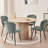 Dining Chairs, Upholstered Chenille Fabric Kitchen Chairs With Metal Legs Wingback For Bedroom, Living Room, Apartment-1067916900-1067916902