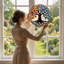 Panneau de vitrail 12 "H Tree Of Life-670268135