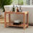 Teak Wood Shower Bench Inside Shower Stool w/ Storage Shelf for Adults-925080818