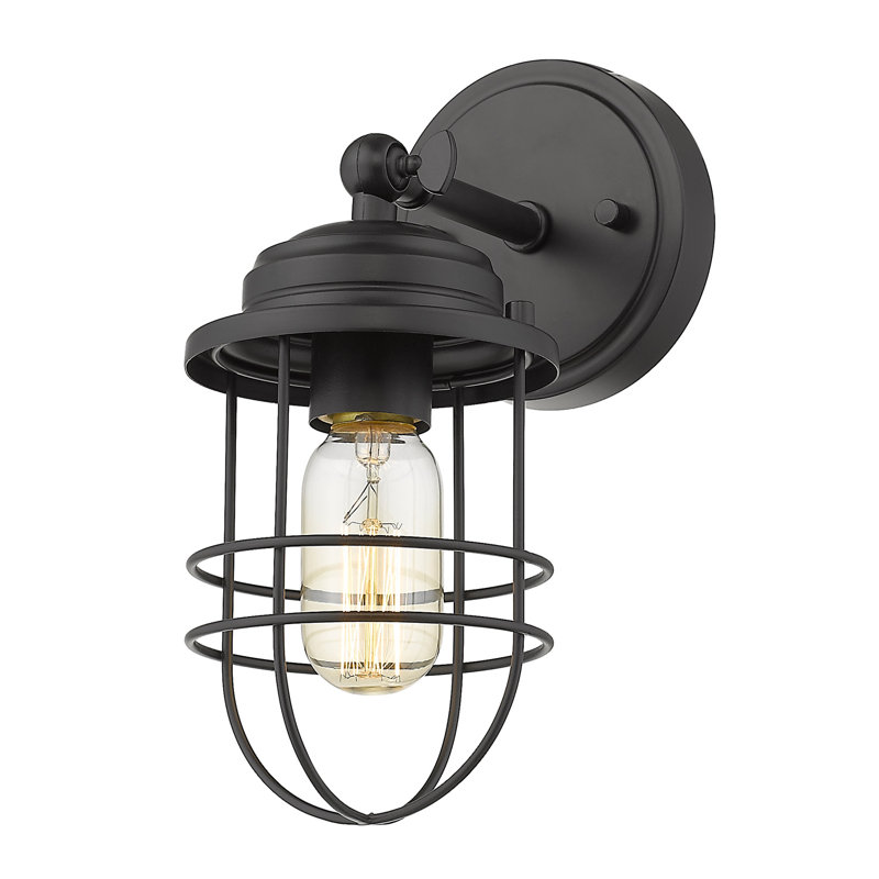 Lylah Steel Spotlight, Matte Black