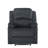 Roumena 34.75" Wide Microfiber Manual Lever Recliner, Pillow Arm