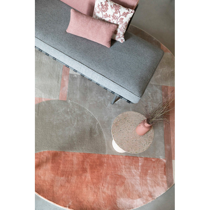 Hilton Geometric Area Rug, Round 7'