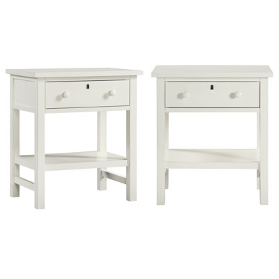 Adaisia Adasia 1-drawer Storage Nightstand - Set of 2