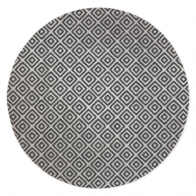 Ikat Grunge Non-Slip Outdoor Rug