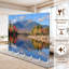 4 panneaux de paravent pliant paravent Mont Royal Katahdin reflet petit étang Maine Toile séparateur de pièce Paravent de protection autoportant Cloison d'intimité-134490581-134490582