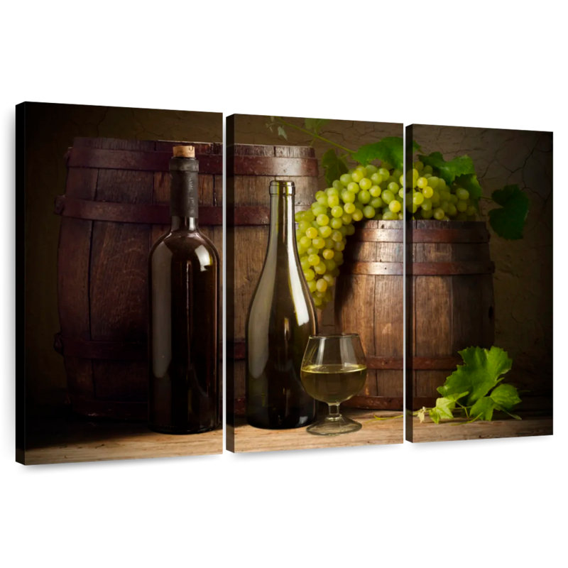 Yarlin Rustic Wine, 36" H x 57" W