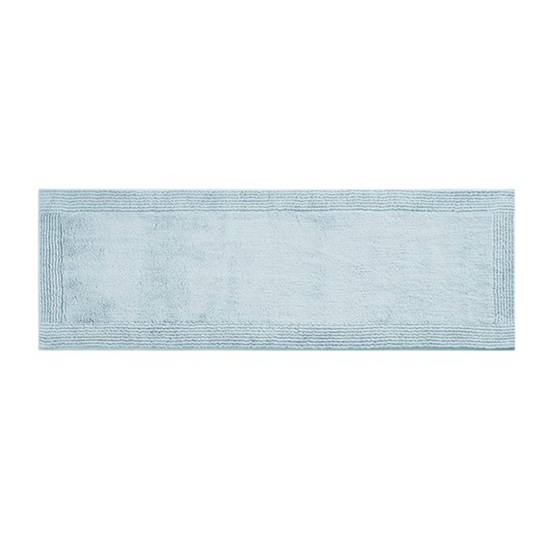 Tapis de bain réversible 100% coton de qualité supérieure 21 po x 34 po 3000 GSM, Bleu